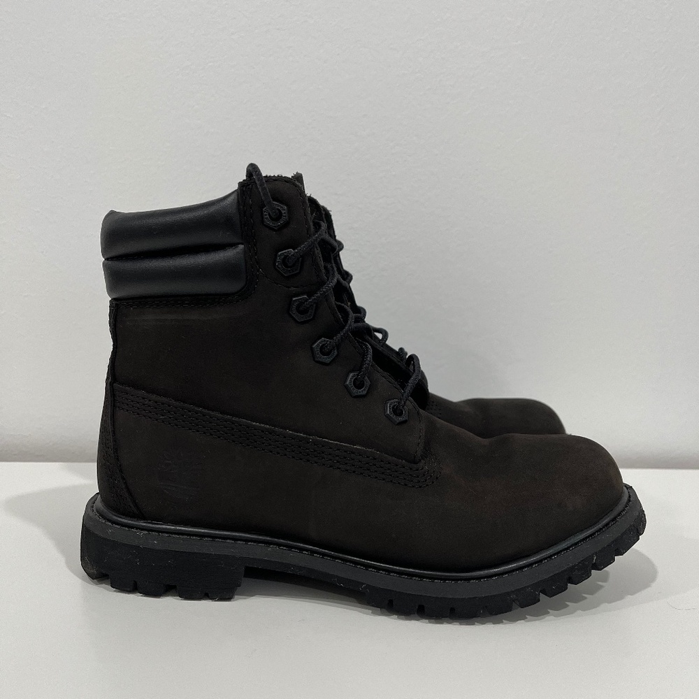 Women's Black Timberland Boots